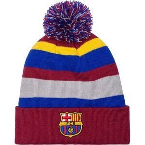 Barcelona Barca Soccer Football Club Official licensed Beanie 100% Acrylic